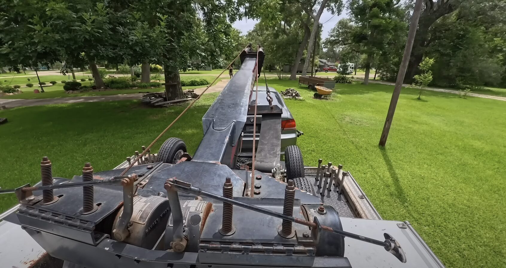 Professional towing equipment and specialized recovery machinery